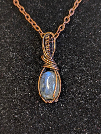 Labradoriet Ketting Koper