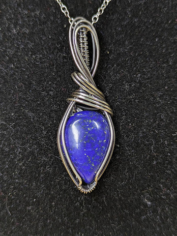 Lapis Lazuli Ketting Zilver
