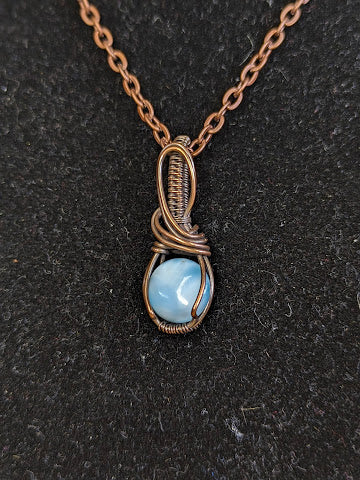 Larimar Ketting Koper