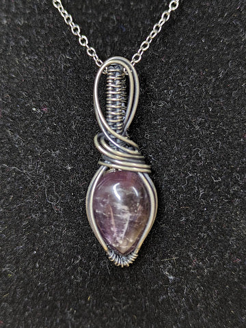 Amethist Ketting Zilver
