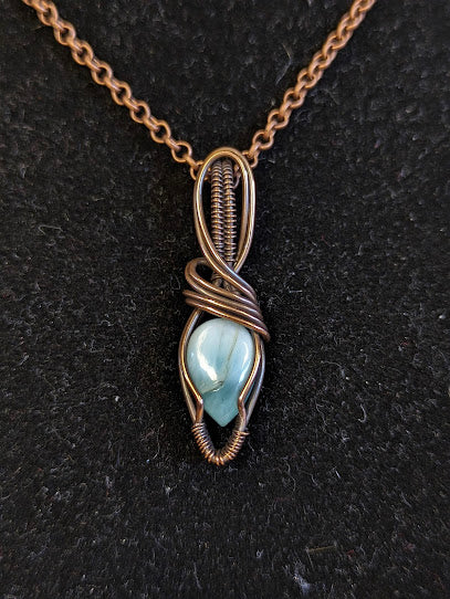 Larimar Ketting Koper