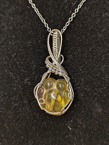 Fluoriet Ketting Zilver