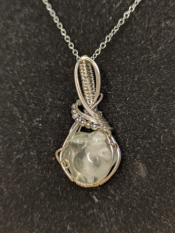 Fluoriet Ketting Zilver